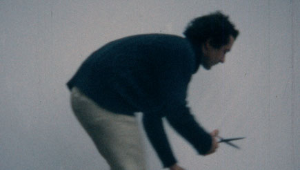 Die Begrenzungslinien der Projektionsfläche